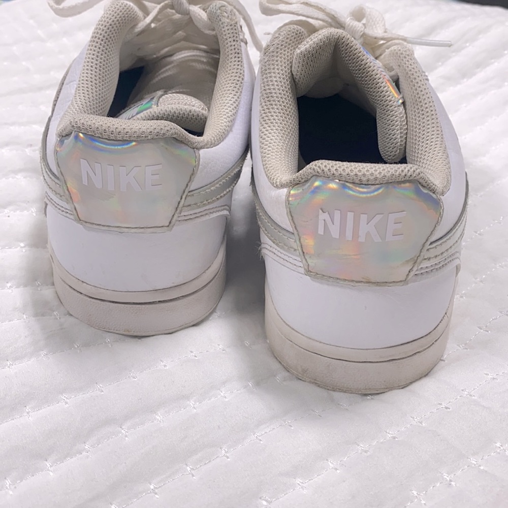 Nike Court Vision Sneakers White Size 9 - Picture 9 of 12